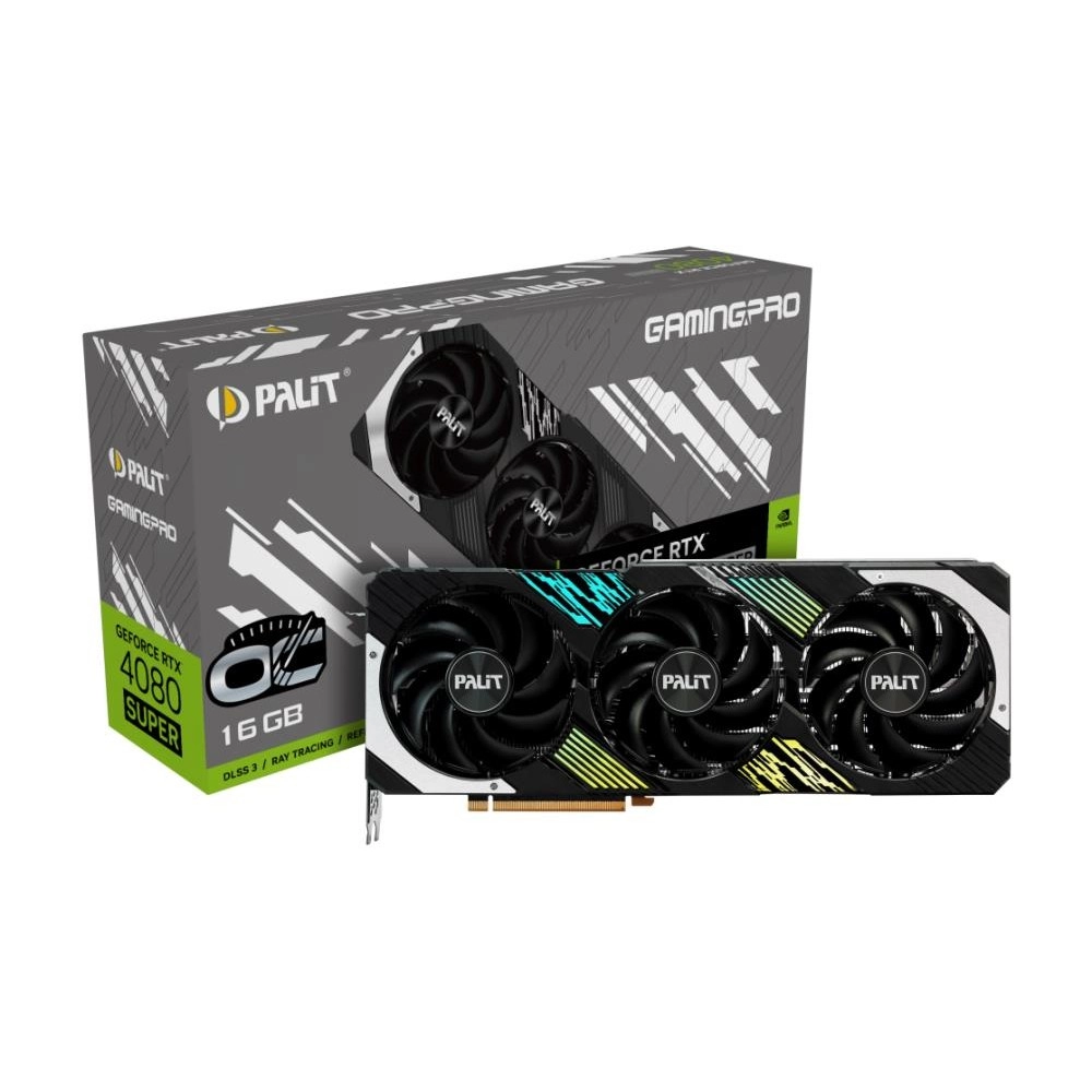 Graphics Card|PALIT|NVIDIA GeForce RTX 4080 SUPER|16 GB|GDDR6X|256 bit|PCIE 4.0 16x|1xHDMI|3xDisplayPort|NED408ST19T2-1032A