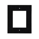 ENTRY PANEL 1MOD. FLUSH FRAME/BLACK/ IP VERSO 9155011B 2N