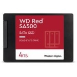 SSD|WESTERN DIGITAL|Red SA500|4TB|SATA 3.0|Write speed 520 MBytes/sec|Read speed 560 MBytes/sec|2,5"|TBW 500 TB|MTBF 1750000 hours|WDS400T2R0A