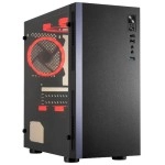 Case|GOLDEN TIGER|Raptor F-35|MidiTower|600 Watts|MicroATX|Colour Black|RAPTORF-35
