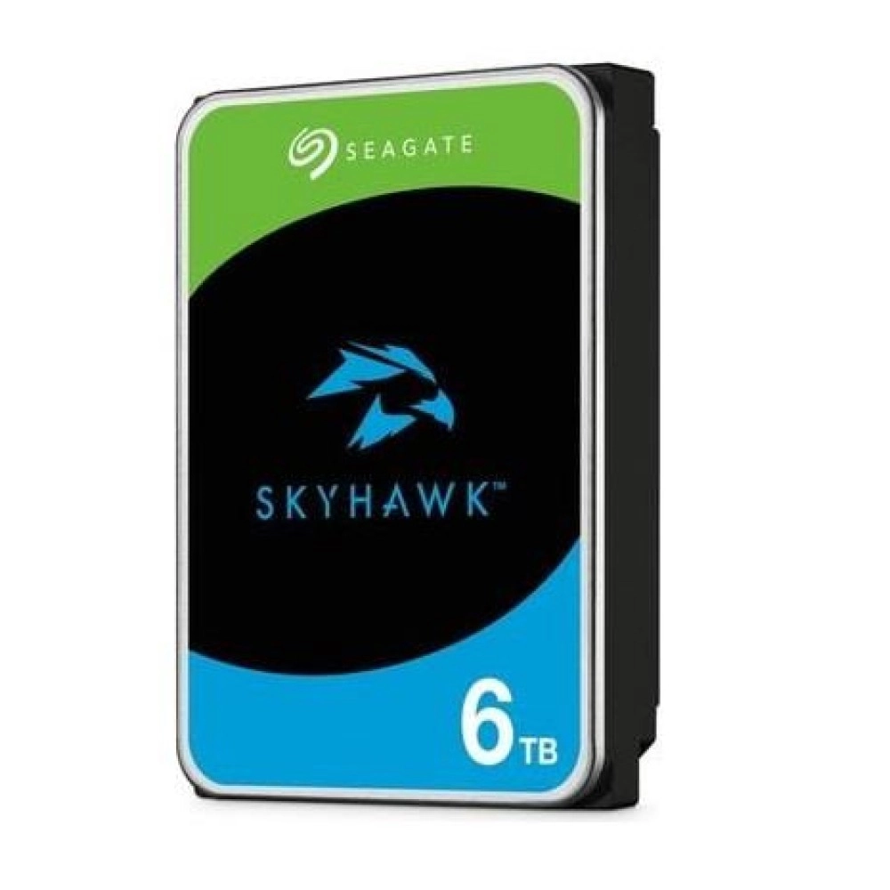 HDD|SEAGATE|SkyHawk|6TB|SATA|256 MB|5400 rpm|Discs/Heads 4/8|3,5"|ST6000VX009