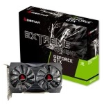 Graphics Card|BIOSTAR|NVIDIA GeForce GTX 1050|4 GB|GDDR5|128 bit|PCIE 4.0 16x|GPU 1354 MHz|Dual Slot Fansink|1xDVI-D|1xHDMI|1xDisplayPort|VN1055XF41