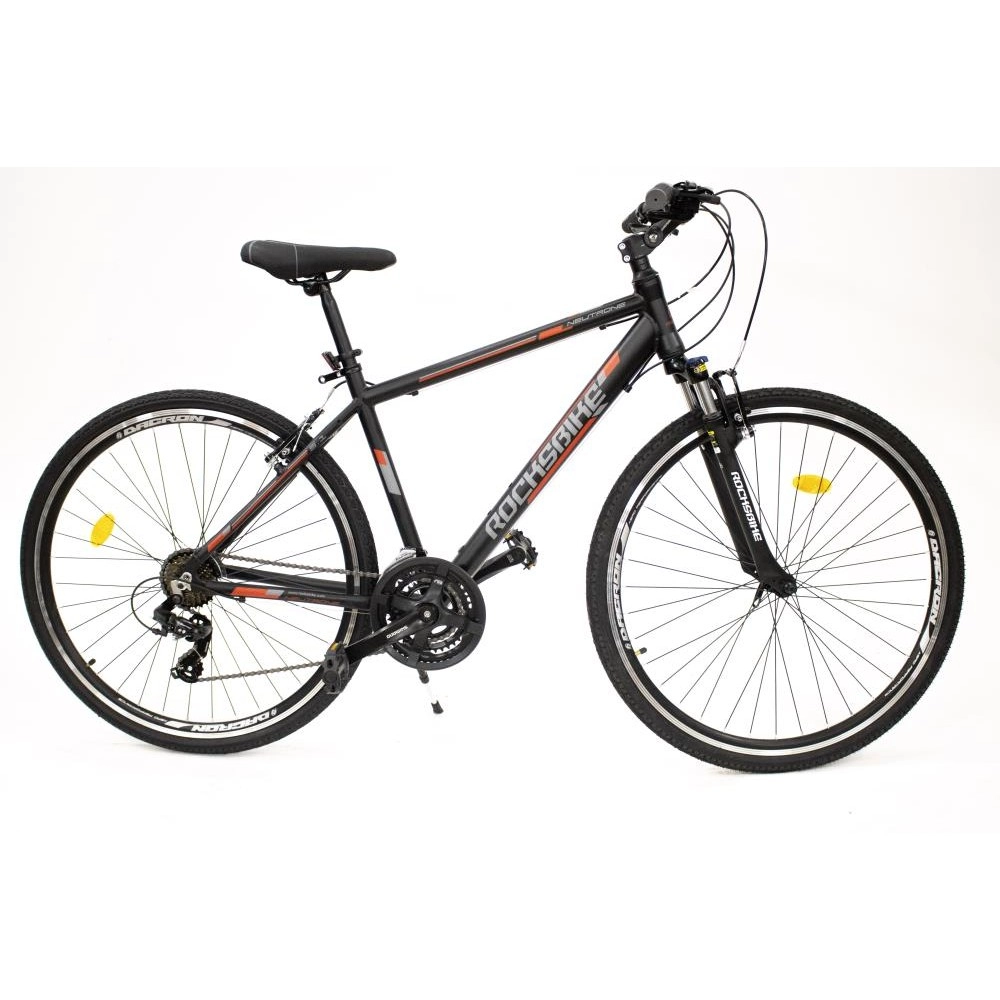 BICYCLE CITY NEUTRONE 5.1/R:28" F:18" GR/RD ROCKSBIKE