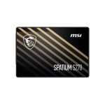 SSD|MSI|SPATIUM S270|480GB|SATA|3D NAND|Write speed 450 MBytes/sec|Read speed 500 MBytes/sec|2,5"|TBW 250 TB|MTBF 2000000 hours|S78-440E350-P83