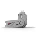 USB PORT BLOCKER KEY/WHITE 40624 LINDY