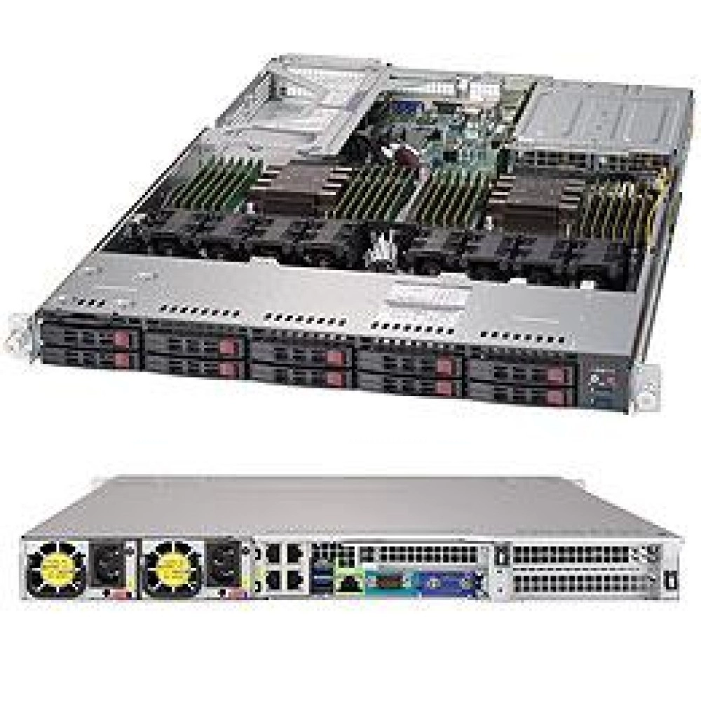 SERVER SYSTEM 1U SAS/SATA/SYS-1029U-E1CR4 SUPERMICRO