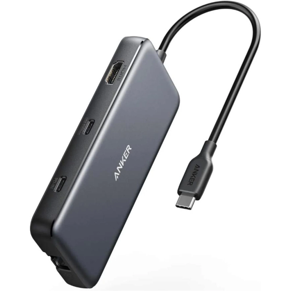 I/O HUB USB-C 8-IN-1/GRAY A83830A2 ANKER