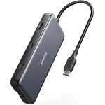 I/O HUB USB-C 8-IN-1/GRAY A83830A2 ANKER